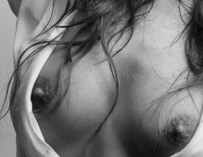 Black and white and breasts all over