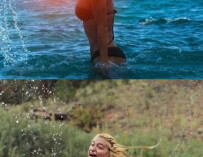 Sexy Fibonacci Spiral Hair Flip Fail