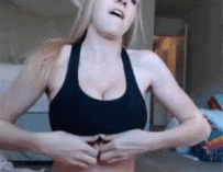 Pierced Titty Flash Gif