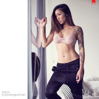 Bettina banks in a see through bra 3