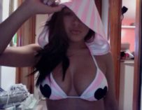 Bikini hoodie big titties 3 im in love