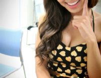 Cutie korean hyorin in hearts