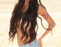 Jessicarosalina michelle nhu her hair is