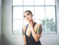 Kristyana truong with short blonde hair