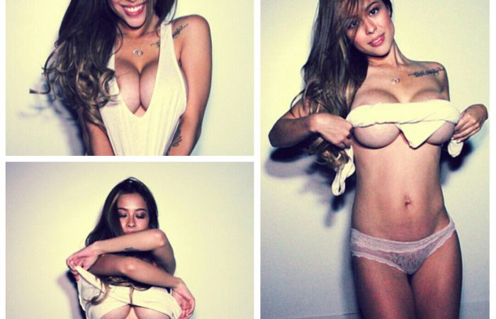 Ria christina showing a lot off