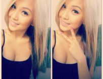 Super cutie with blonde hair