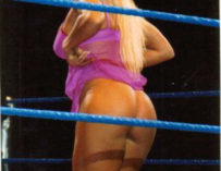 WWE nude babe Torrie Wilson flashes hot ass in ring