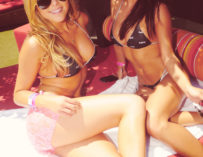 Brittney Palmer With Arianny Celeste