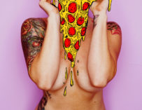 Desolateputoface Grime Pizza Topless
