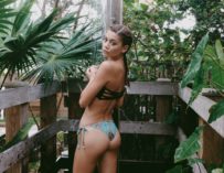 Hot Mahinaalexander Rvca Womens Swim Shot By Topless