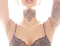 Inked Females Cleo Naked Topless