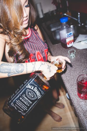 Kittykatrina Preshoot Shot With Max Naked