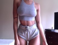 Naijackellen Athletic Grey Boobs