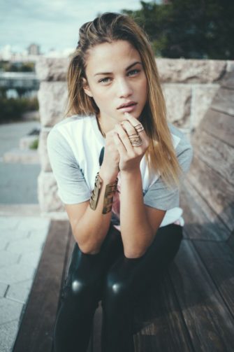 Ninamees Stephanie Bertram Rose Topless