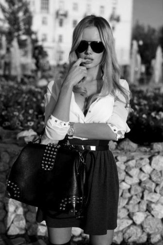 Olya Abramovich Paparazzi Photo