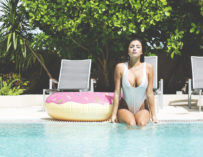 Poolside Joran Krate Boobs