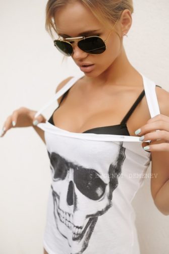 Sexy Blonde Babe X Evgeny Demenev