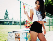 Sexy Kyra Santoro Topless