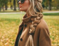 Sexy Nude Hairstylesbeauty Fall Colors And Braids Via Boobs