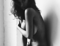 Sexy Nude Monochromic Beauty Emily Agnes