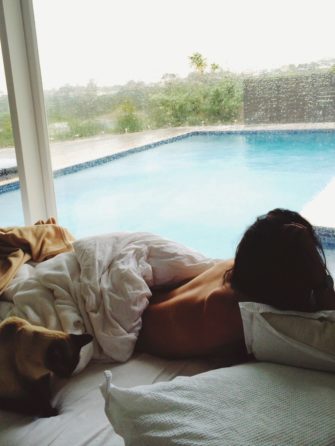 Sexy Nude Nudit Brooklyinq Deadlyvibes Rainy Days Boobs