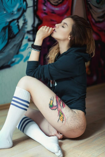 Sexy Po Kobieta Anastasia Skopintseva