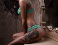 Tattoo Dplyusnin Naked Topless