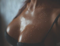 Water Droplets Photographer Naked Topless