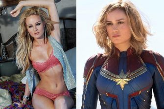 Brie Larson “Captain Marvel” Topless and Nude